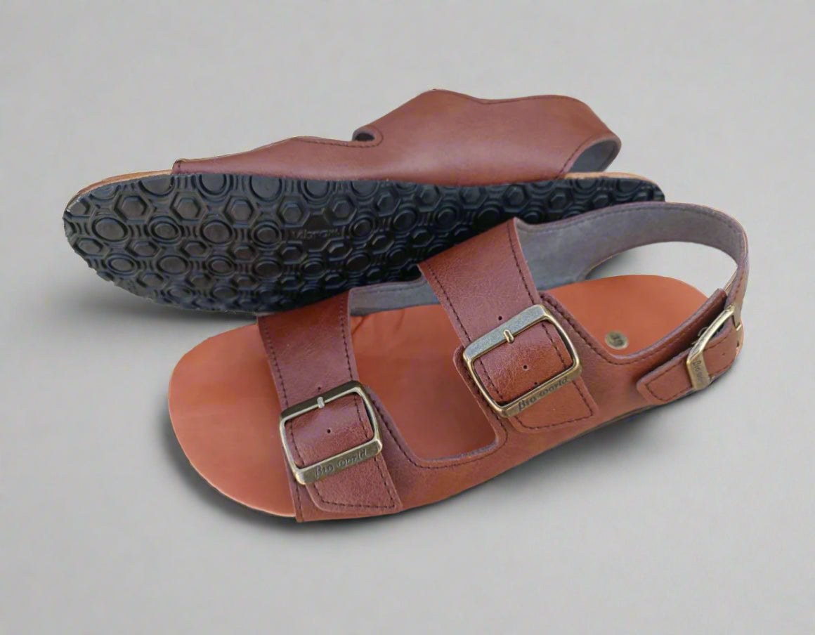 CHAD Brown Barefoot Sandals