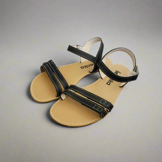 SUMMER Black Barefoot Sandals