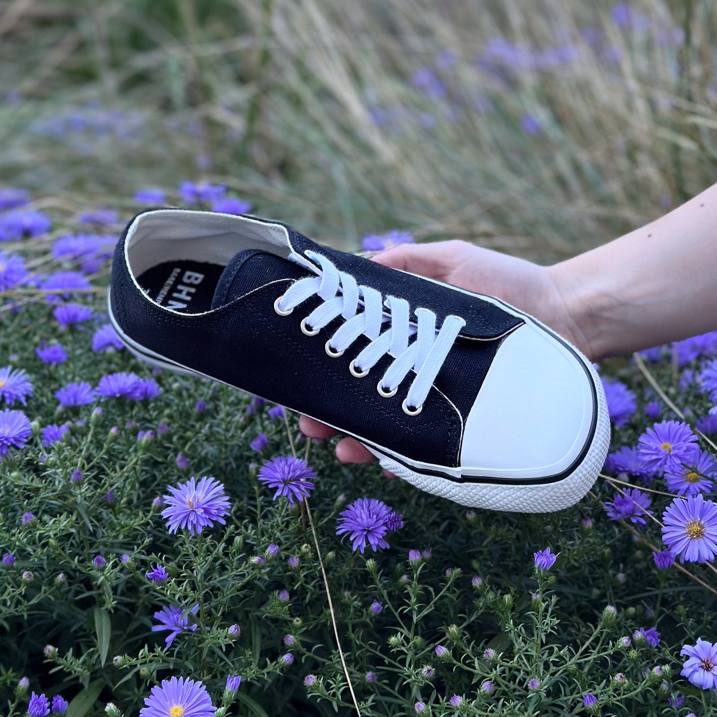 HERLIK Black-White barefoot trainers