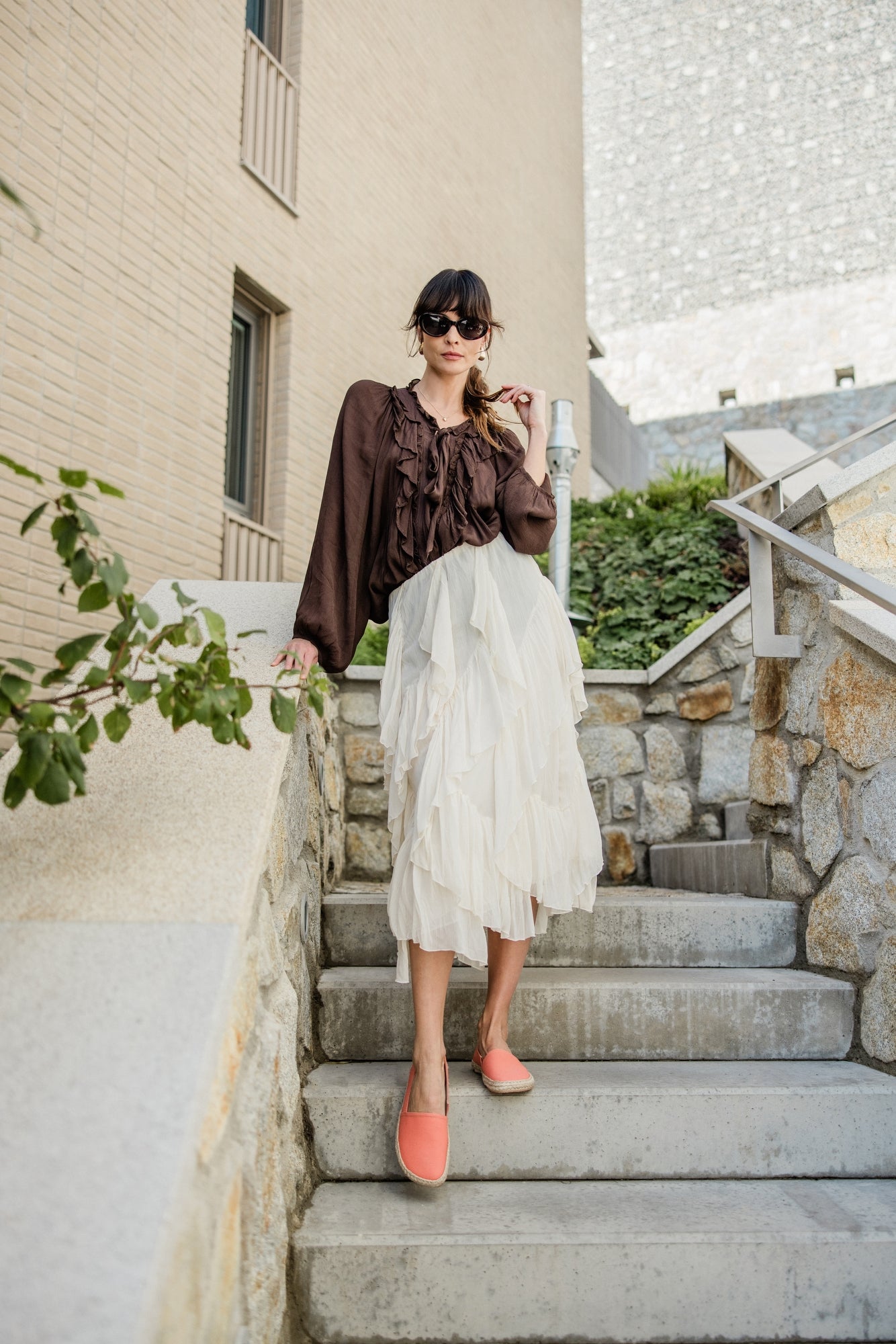 PLAYA Coral barefoot espadrilles