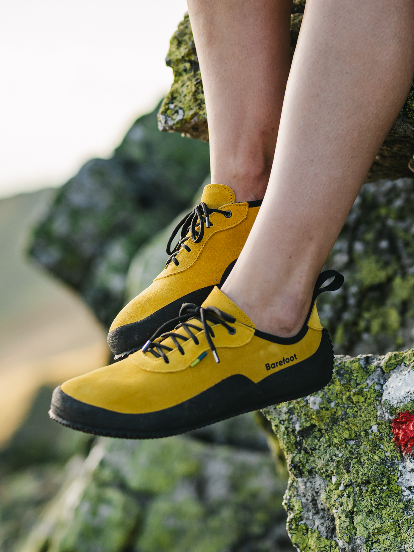 TRIAKWALKER 2.0 Mustard Hiking Barefoot shoes