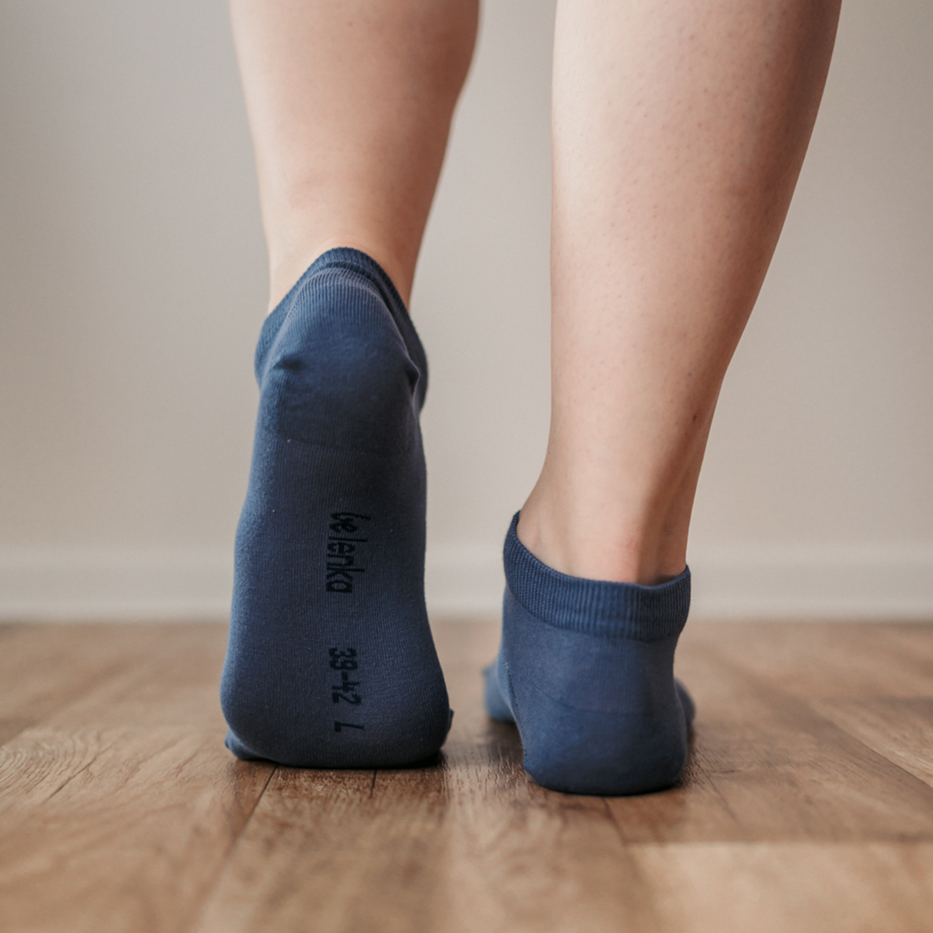 BE LENKA LOW-CUT Blue barefoot socks