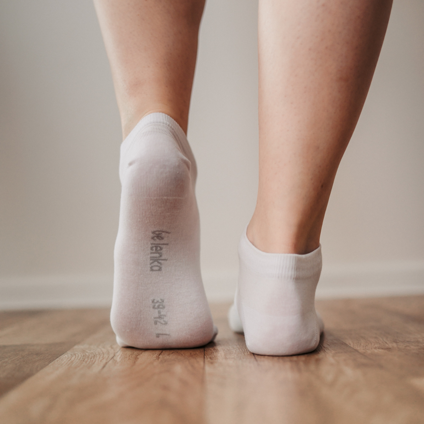 BE LENKA LOW-CUT White barefoot socks