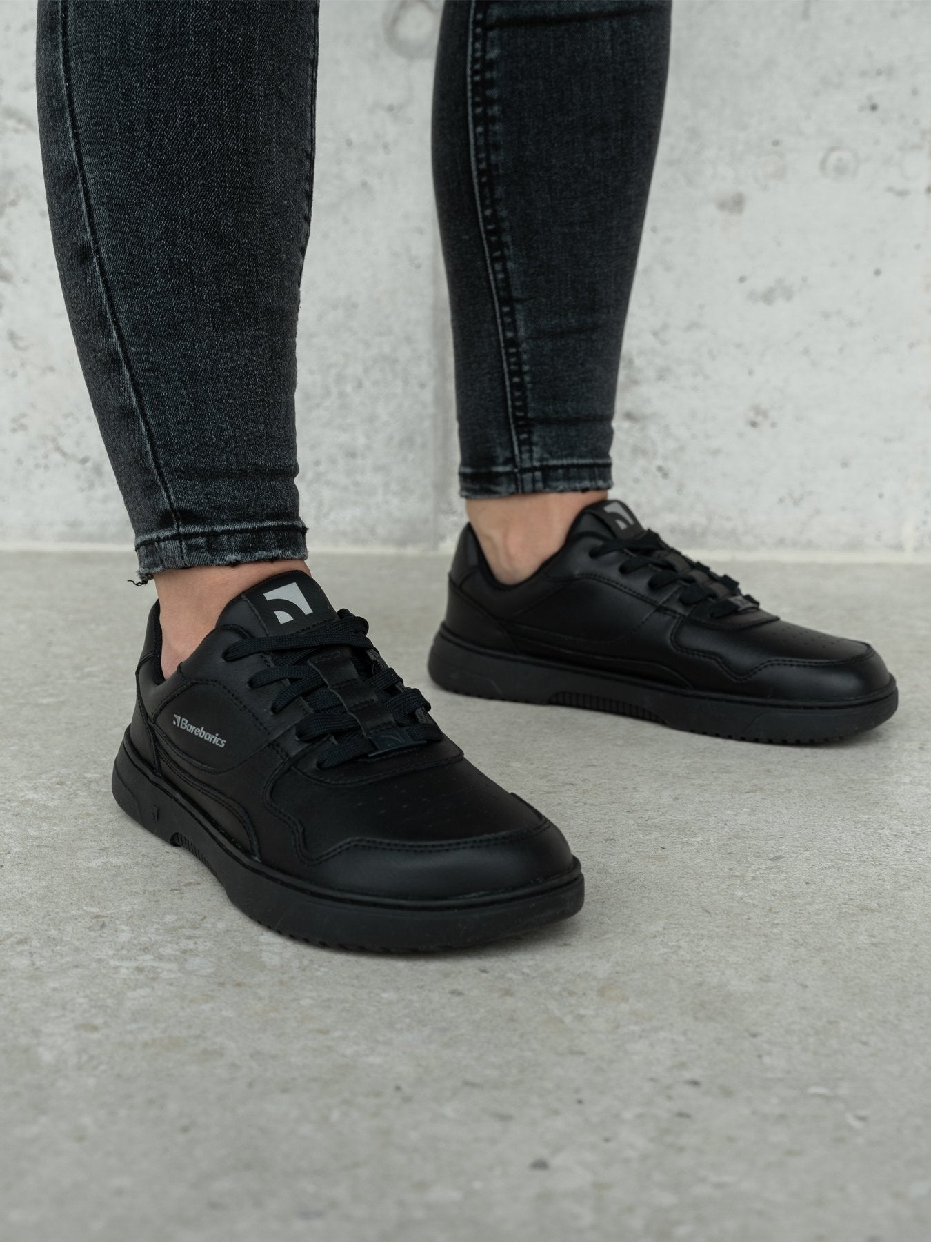 ZING All Black Barefoot Sneakers