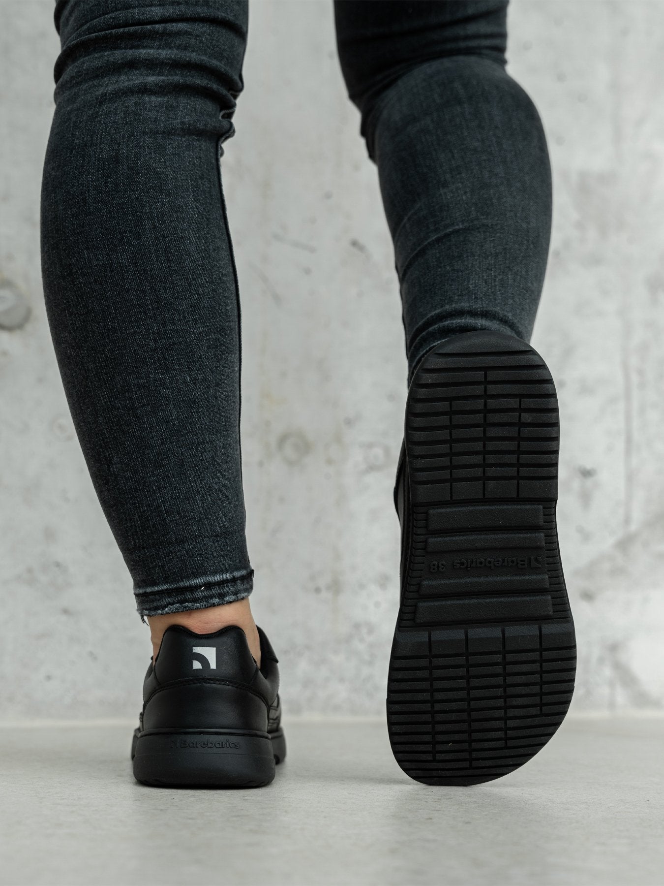 ZING All Black Barefoot Sneakers