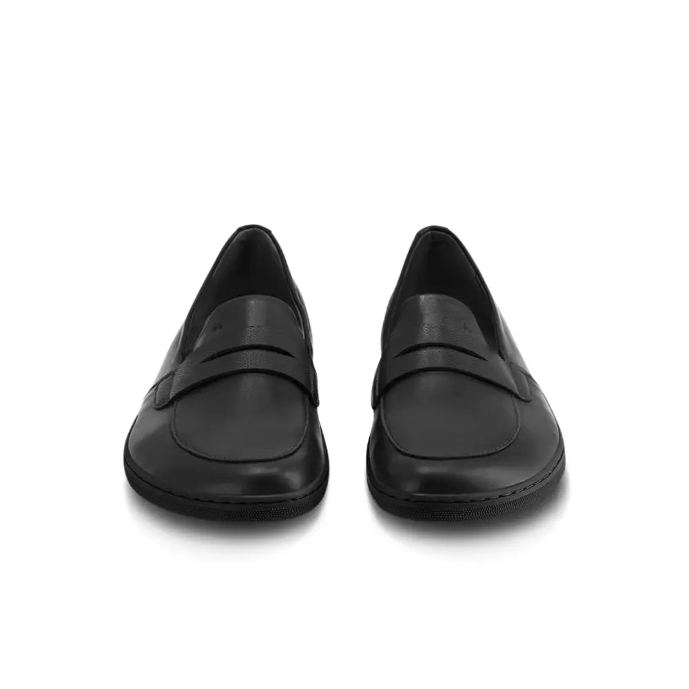 BUEN All Black Barefoot Moccasins Extra wide