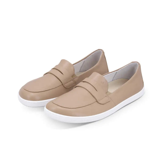 BUEN Latte Brown Barefoot Moccasins Extra wide