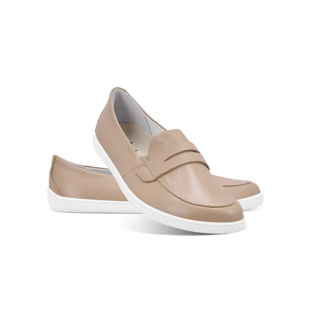 BUEN Latte Brown Barefoot Moccasins Extra wide