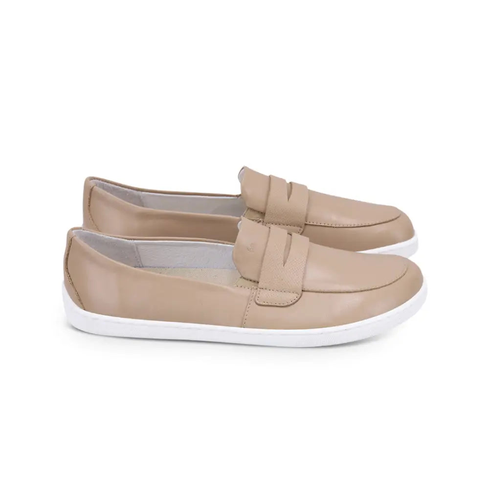 BUEN Latte Brown Barefoot Moccasins Extra wide