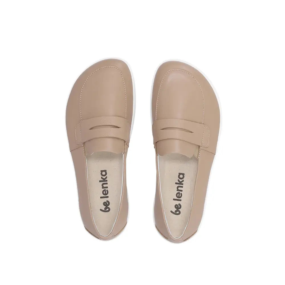 BUEN Latte Brown Barefoot Moccasins Extra wide