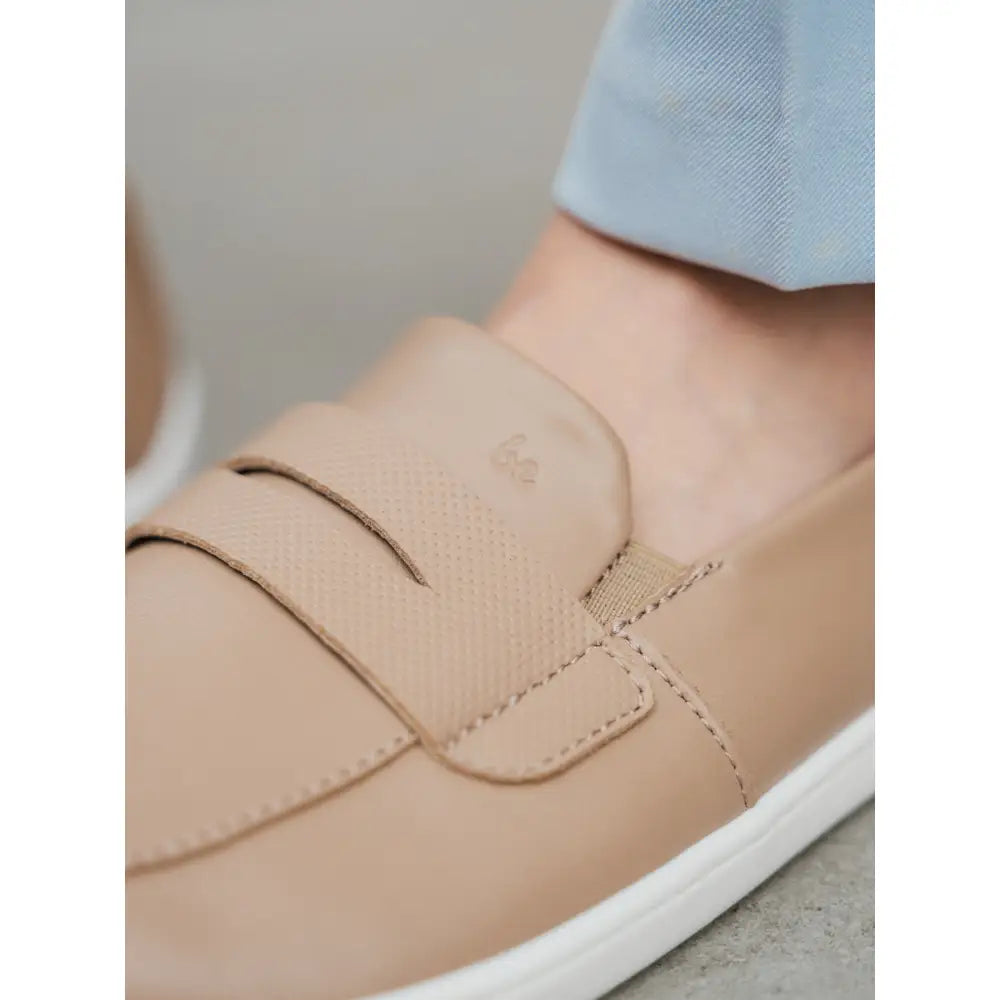 BUEN Latte Brown Barefoot Moccasins Extra wide