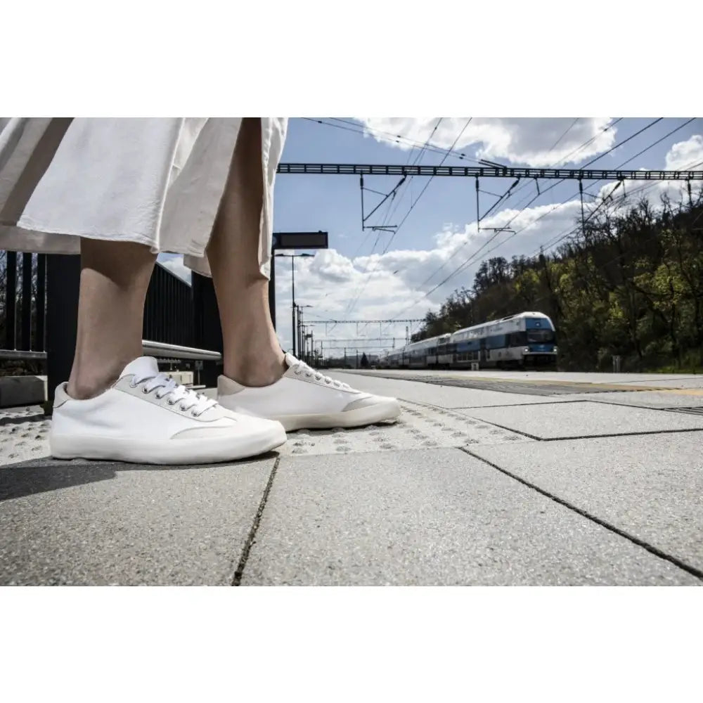 FELIX White Barefoot Sneakers - FELIX