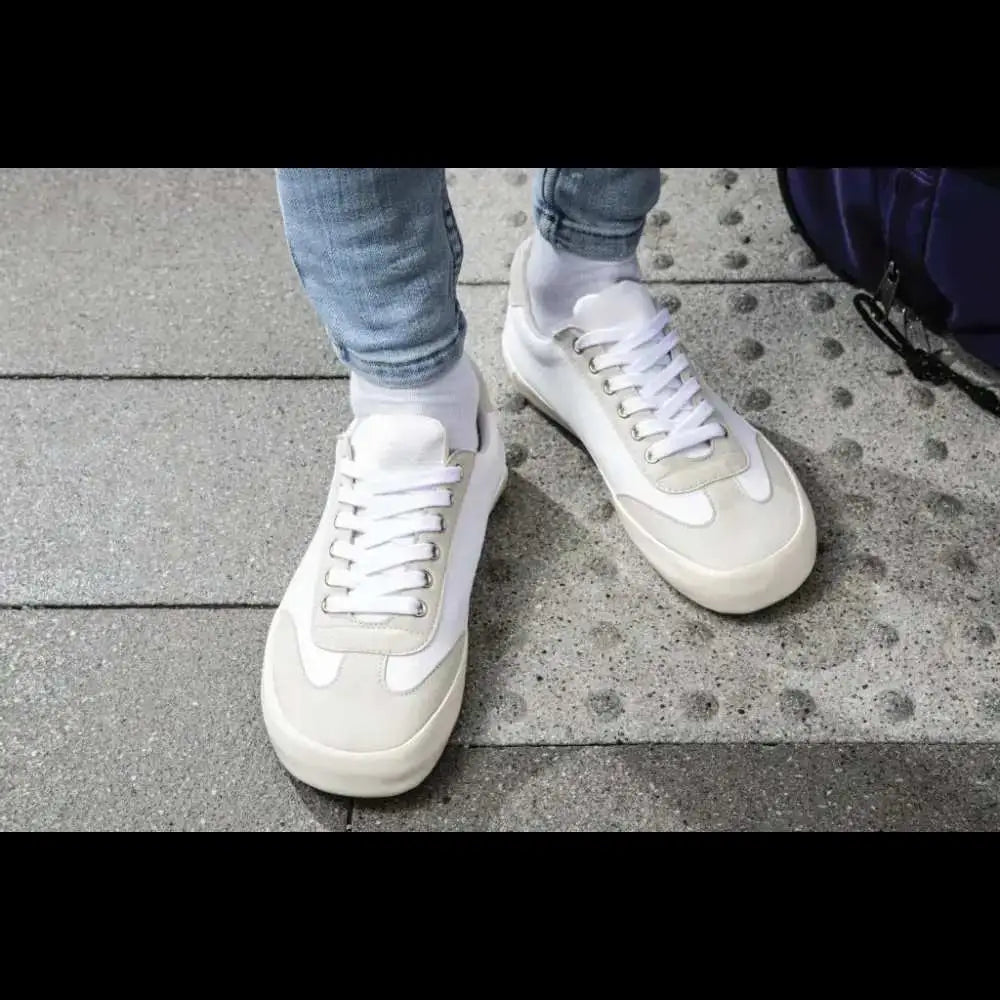 FELIX White Barefoot Sneakers - FELIX