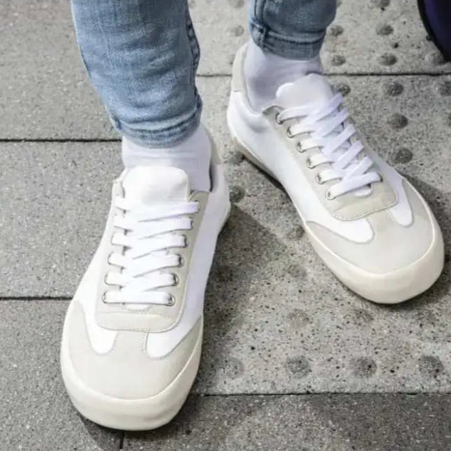 FELIX White Barefoot Sneakers - FELIX
