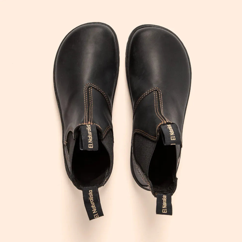 NOMADA N5262 Black Barefoot Chelsea Boots