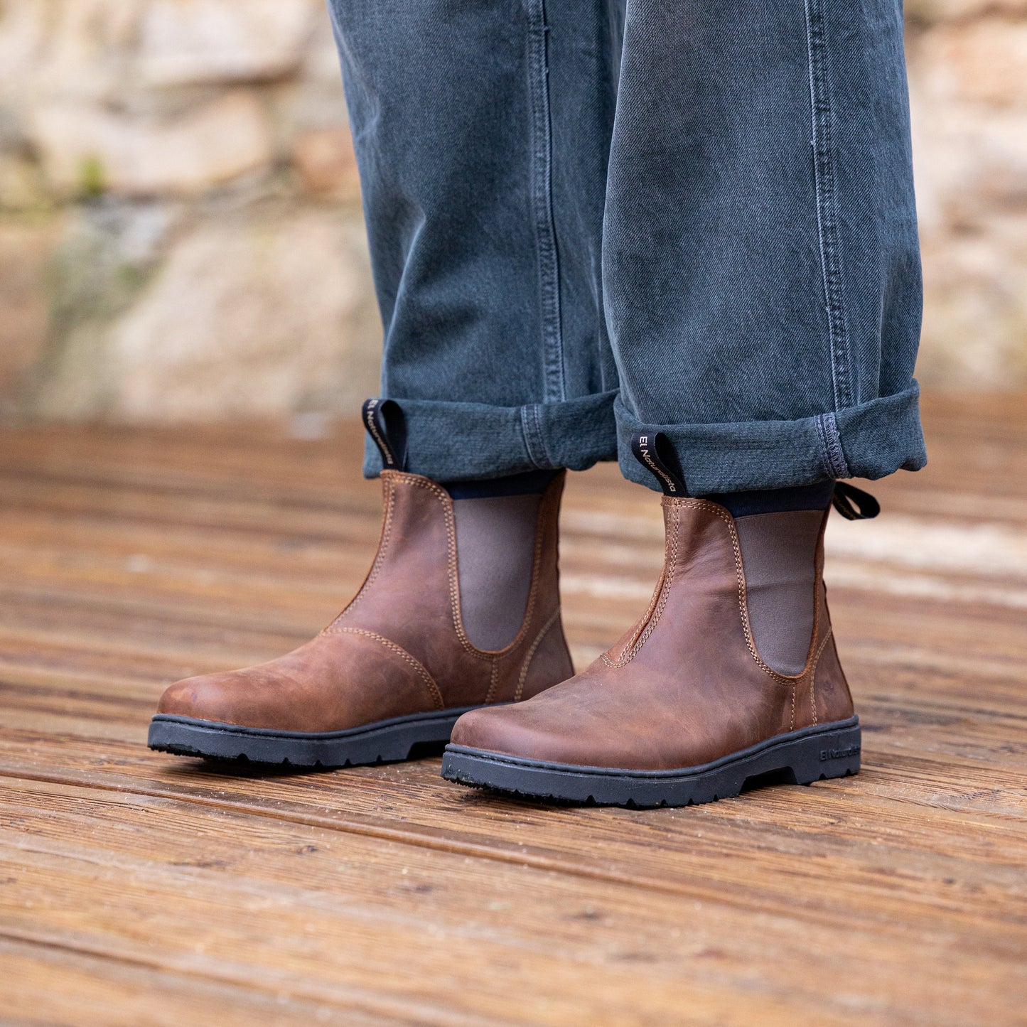 NOMADA N5262 Terra Barefoot Chelsea Boots