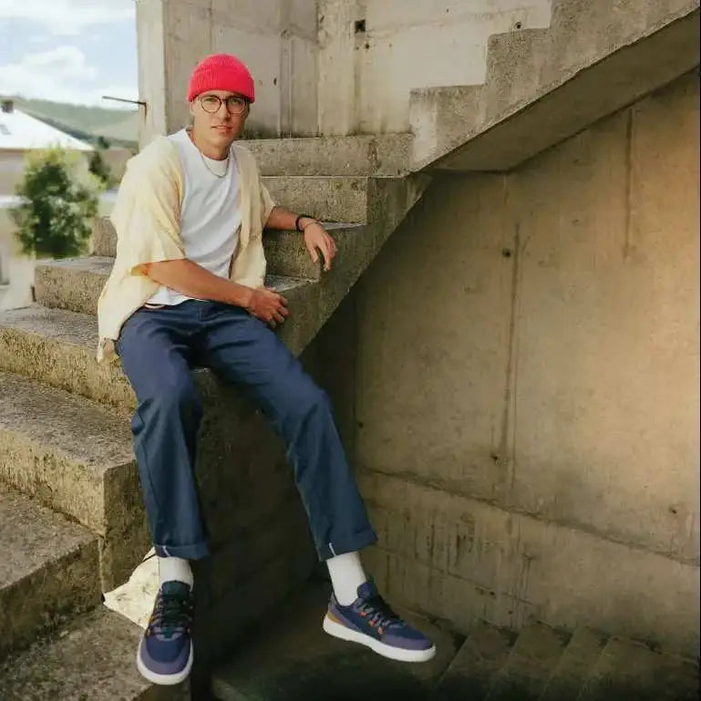 REVIVE Blue Barefoot Sneakers - REVIVE