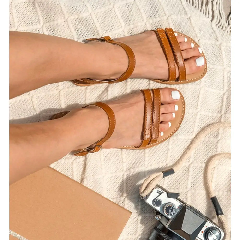 SUMMER Brown Barefoot Sandals