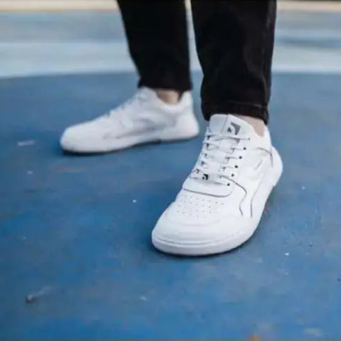 ZING All White Barefoot Sneakers - ZING