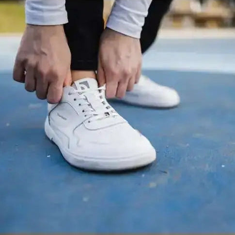 ZING All White Barefoot Sneakers - ZING
