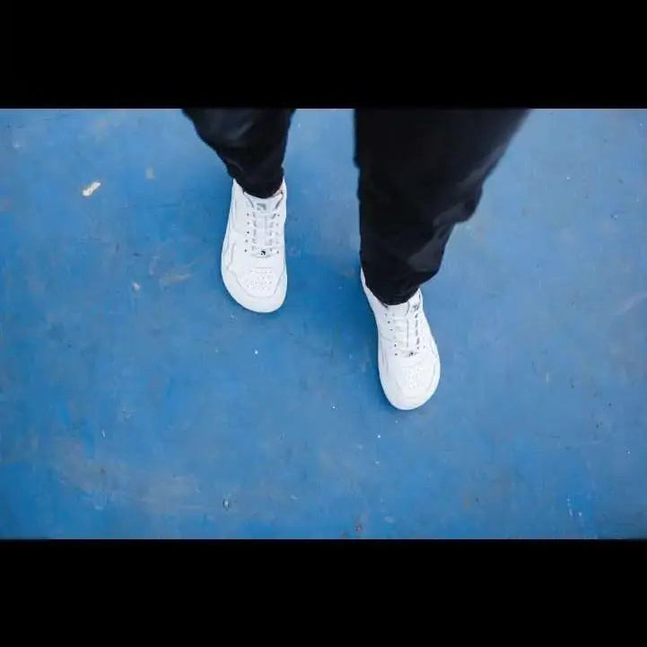 ZING All White Barefoot Sneakers - ZING