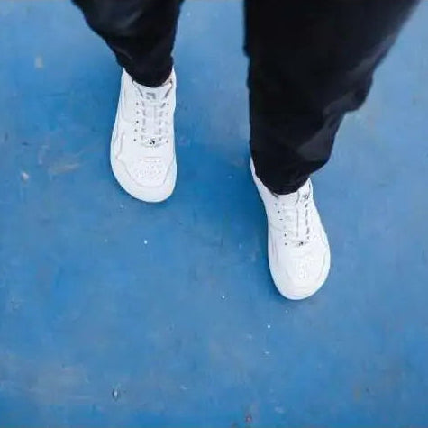 ZING All White Barefoot Sneakers - ZING