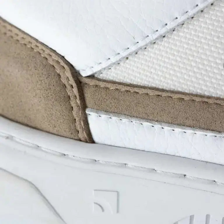 ZING White Beige Barefoot Sneakers - ZING