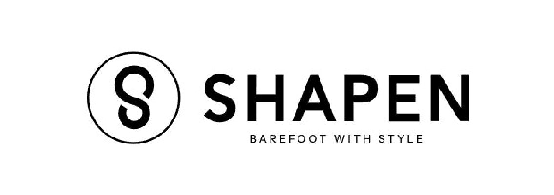 Barefoot shoes by Shapen on a light background. Premium handmade footwear.