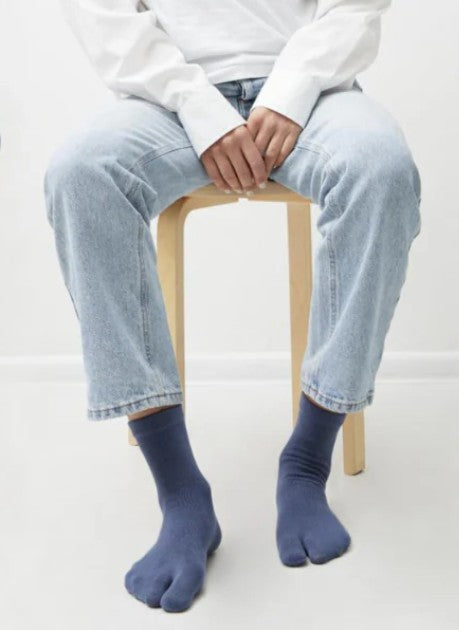 KURZSOCKEN Navy Tabi Socks