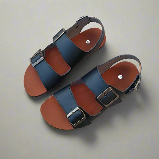 CHAD Black Barefoot Sandals
