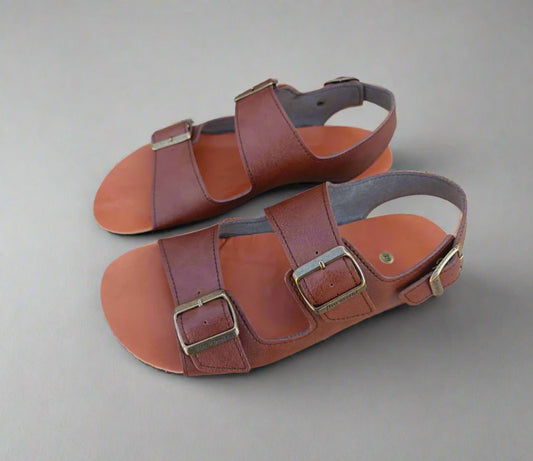CHAD Brown Barefoot Sandals
