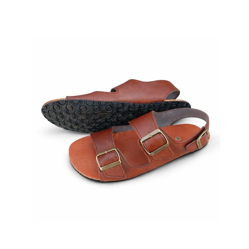 CHAD Brown Barefoot Sandals