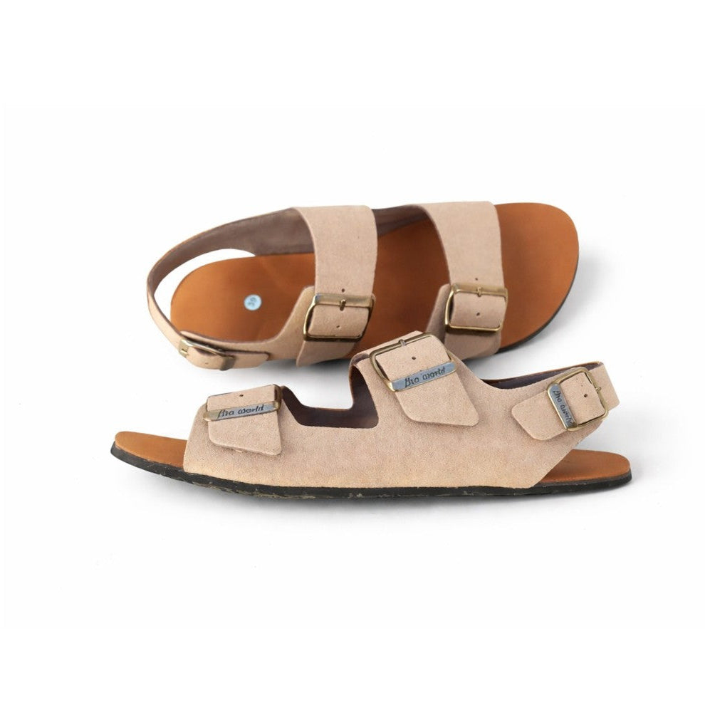 CHAD Taupe Barefoot Sandals