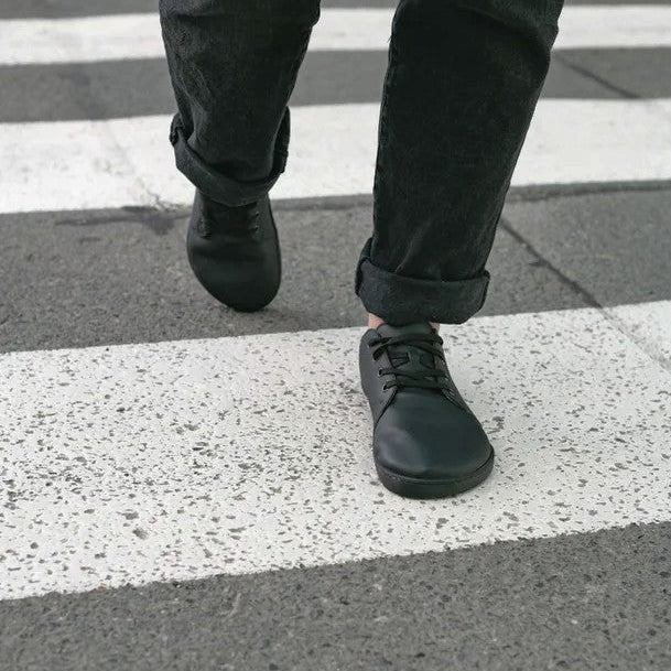 CITY JUNGLE Black Barefoot Trainers