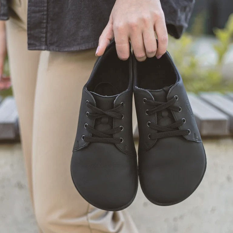 CITY JUNGLE Black Barefoot Trainers