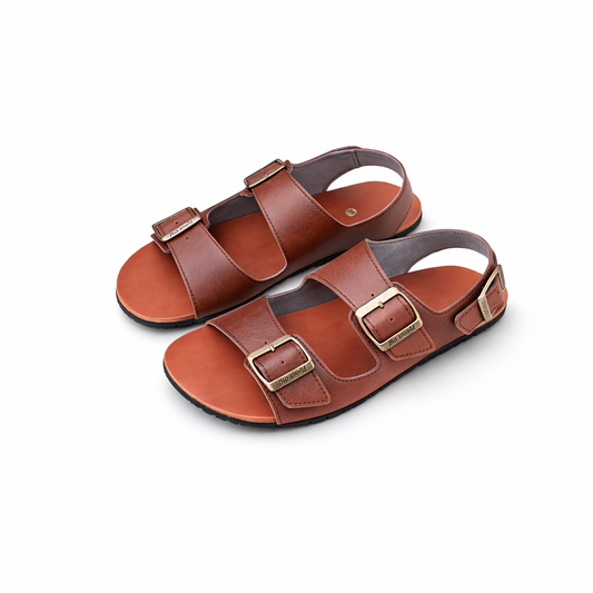 CHAD Brown Barefoot Sandals
