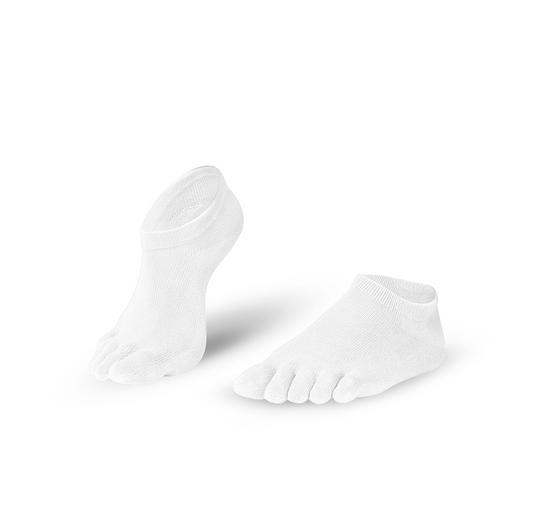 ESSENTIALS LOW CUT White toe socks