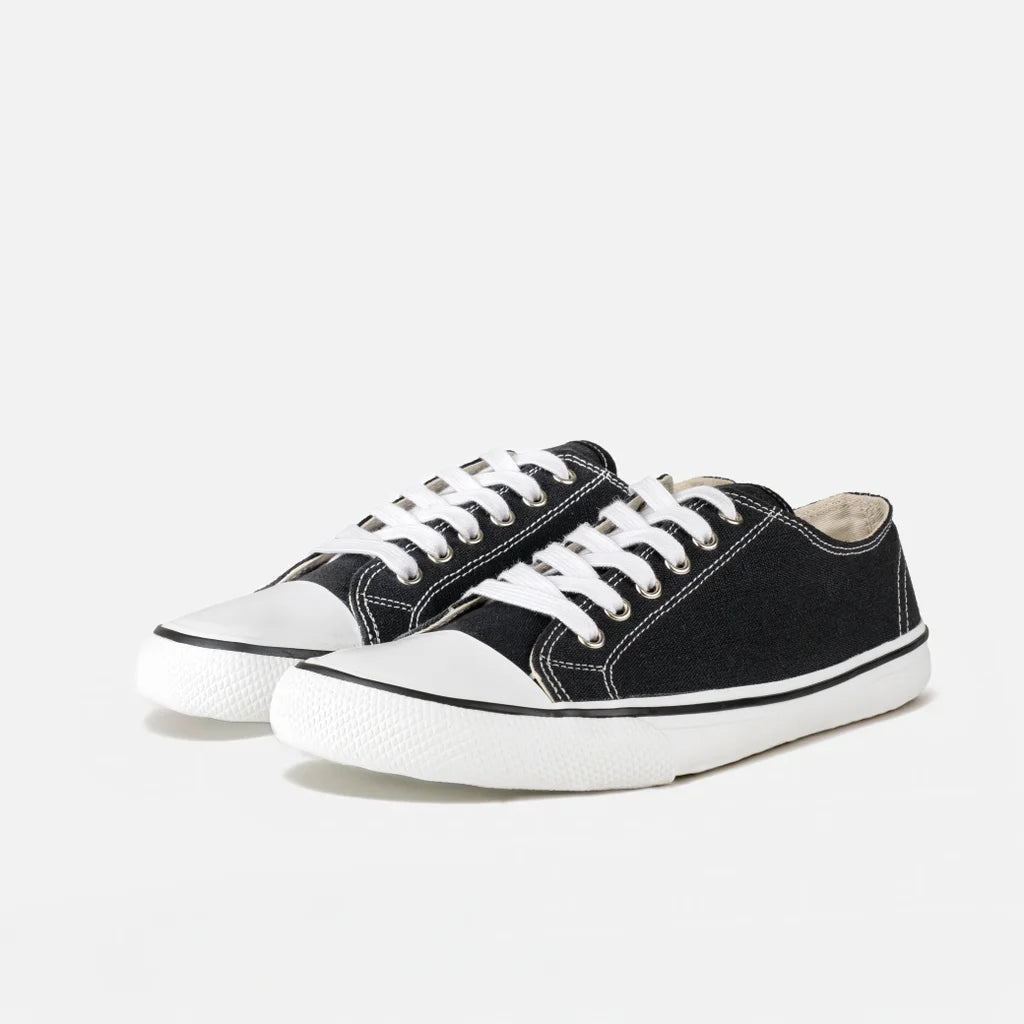 HERLIK Black With Stitching barefoot trainers