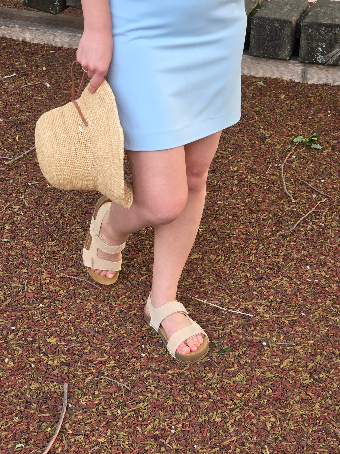 HORIZON N6003 Cream Barefoot Sandals