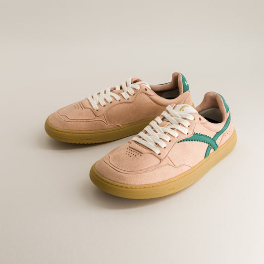 Kiwi Pink & Green barefoot trainers