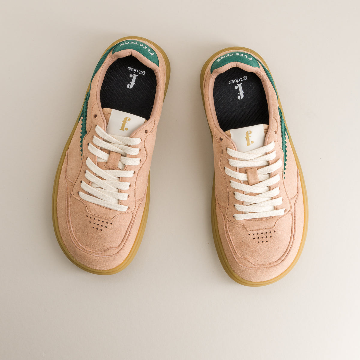 Kiwi Pink & Green barefoot trainers