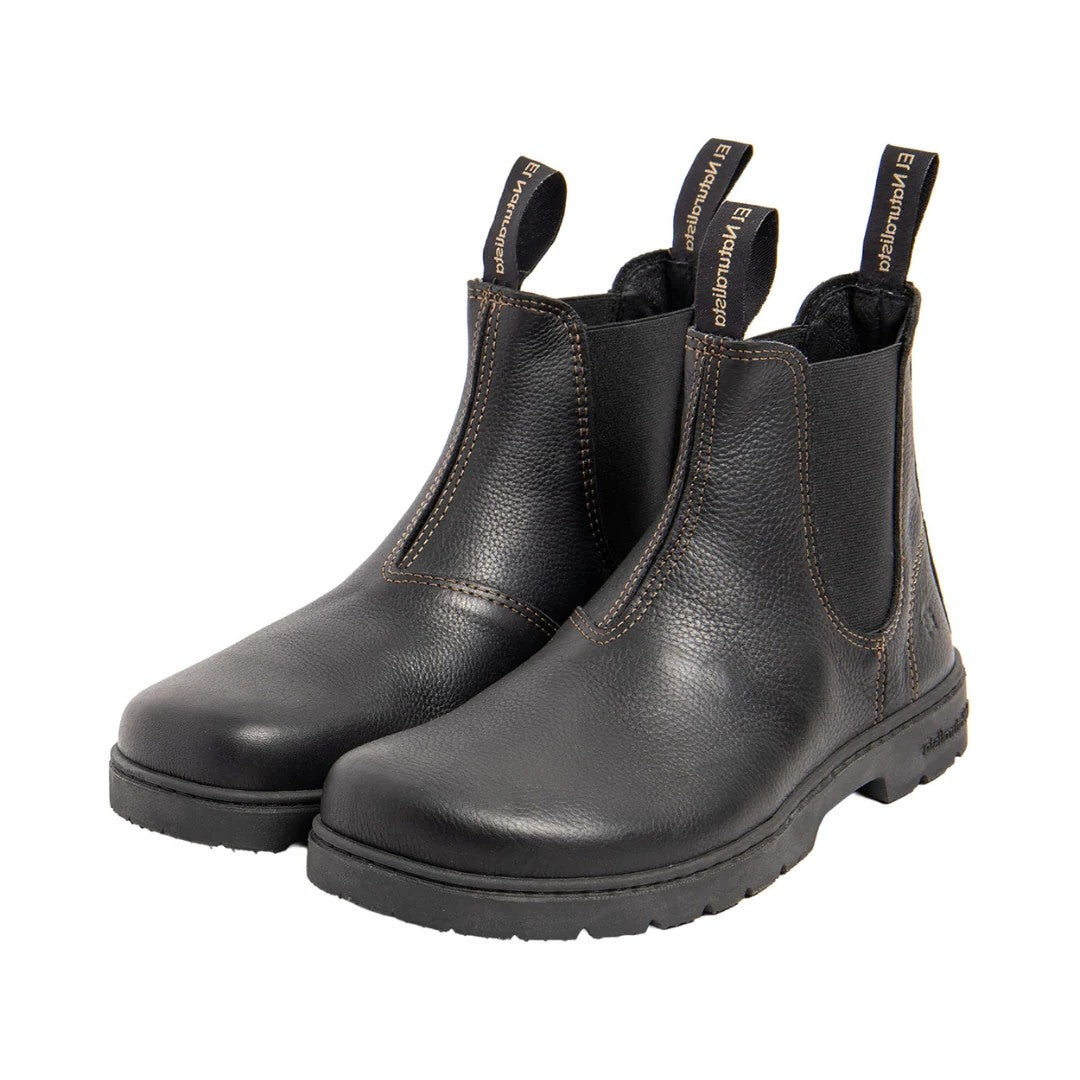 NOMADA N5262A Black Barefoot Chelsea Boots