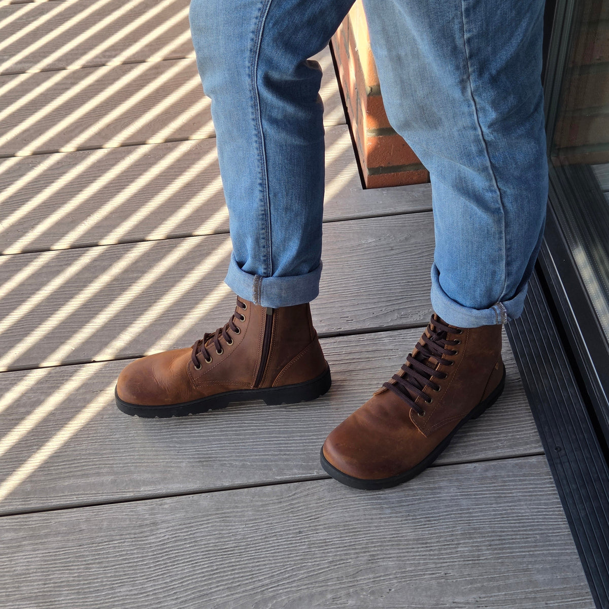 NOMADA N5264 Terra barefoot lace-up boots