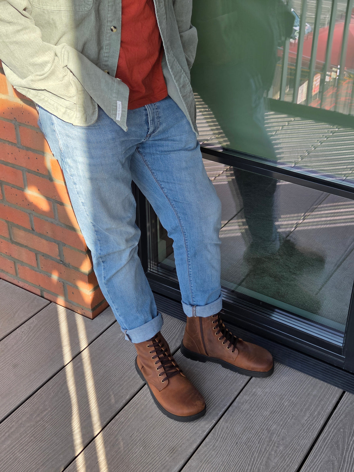 NOMADA N5264 Terra barefoot lace-up boots