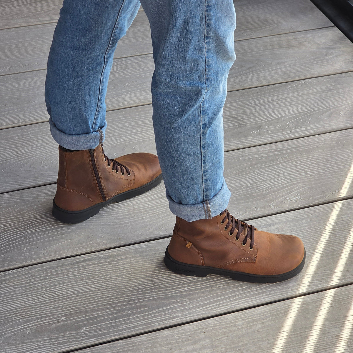 NOMADA N5264 Terra barefoot lace-up boots