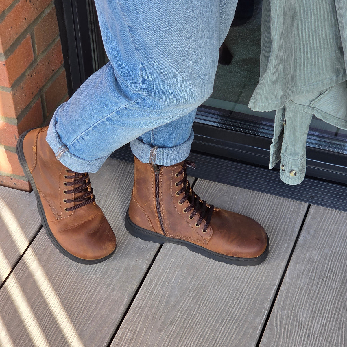 NOMADA N5264 Terra barefoot lace-up boots