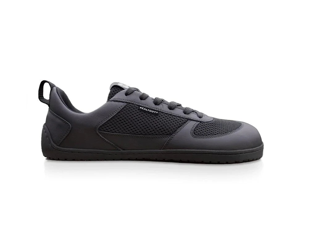 NATURAL RUNNER Black Barefoot Trainers