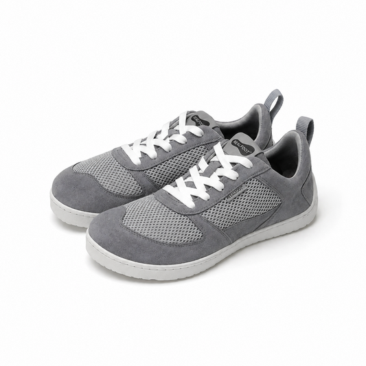 NATURAL RUNNER Grey Barefoot Trainers