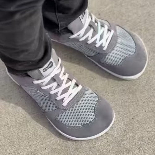 NATURAL RUNNER Grey Barefoot Trainers