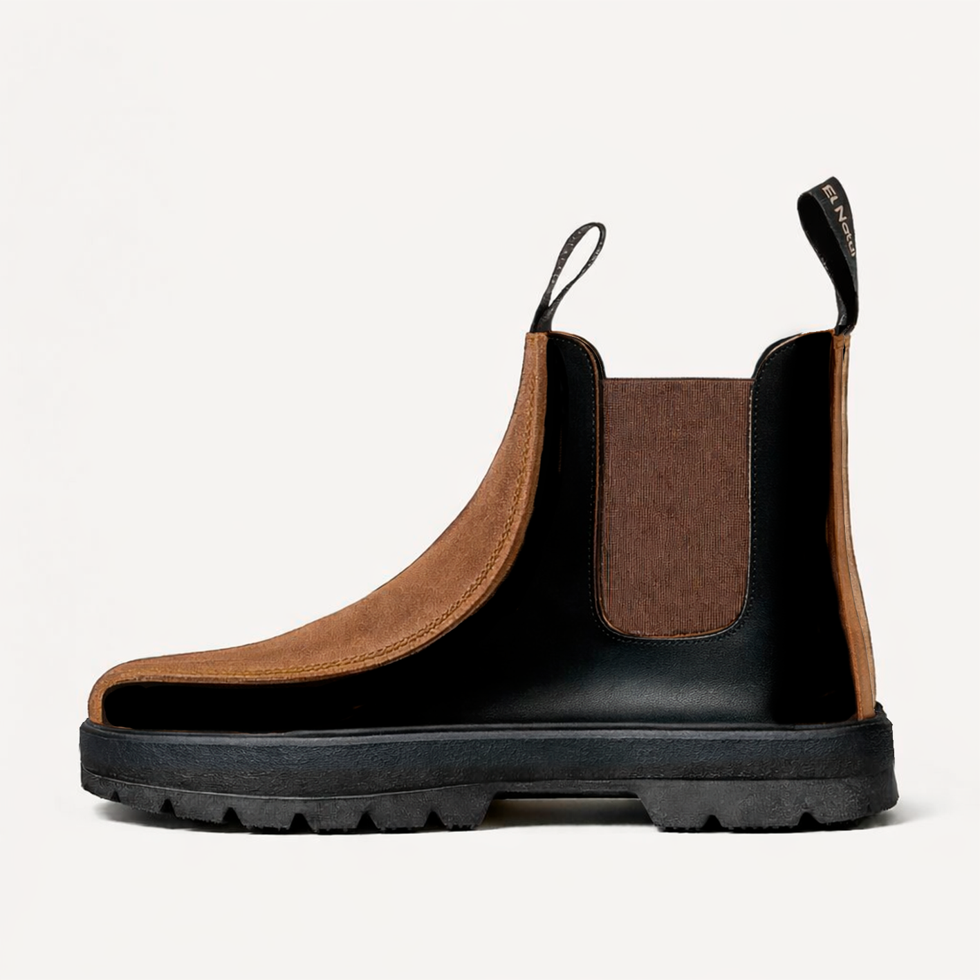 NOMADA N5262 Stone Barefoot Chelsea Boots